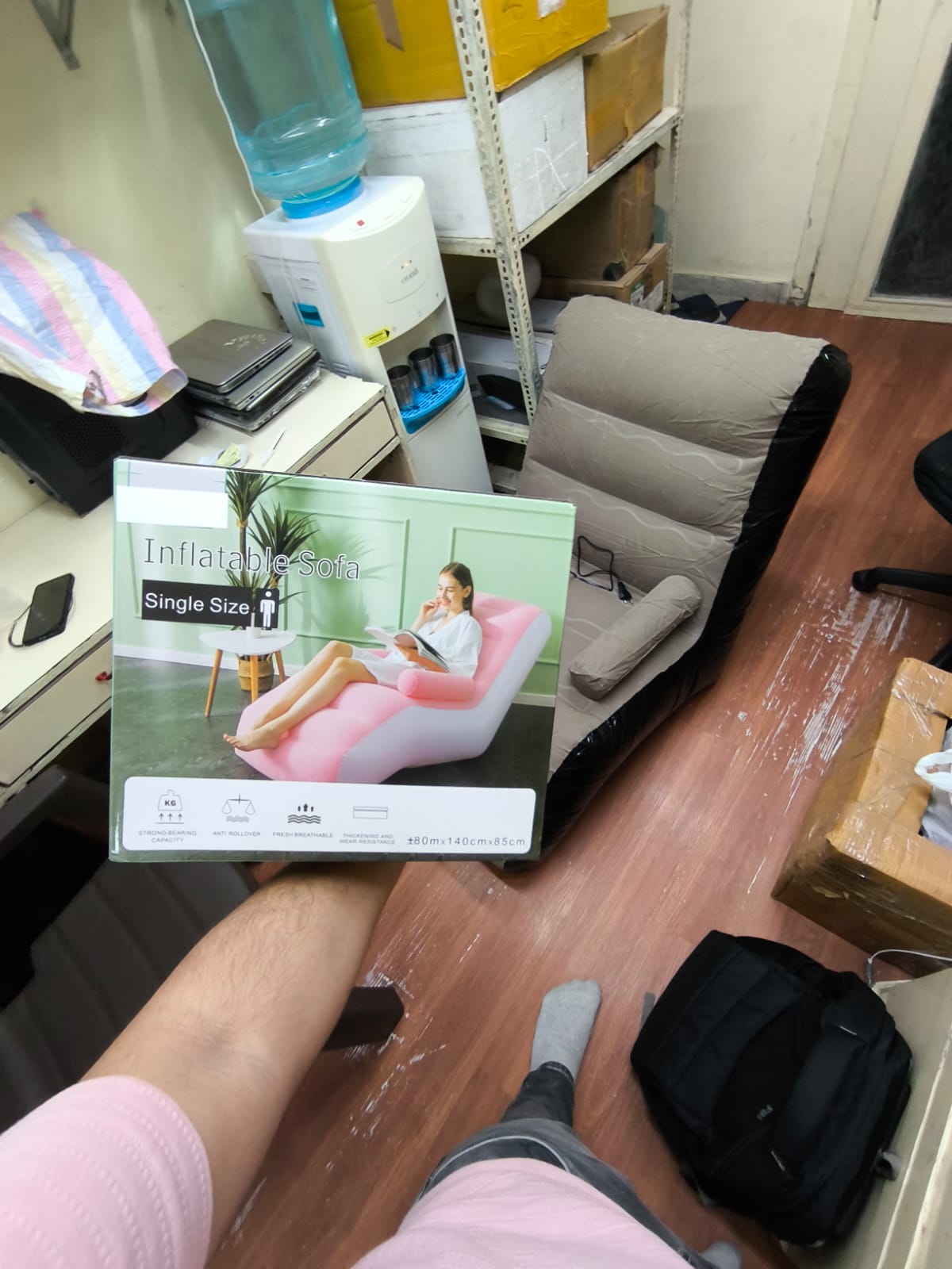 Inflatable Lazy Recliner Sofa Set