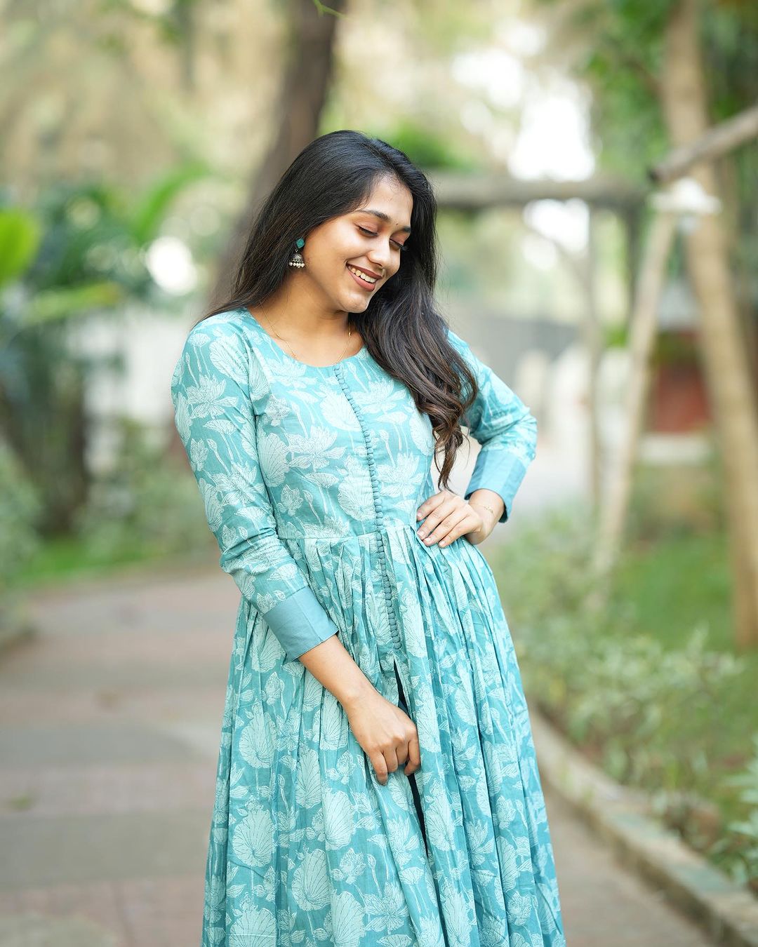 Cotton Alia Cut Festive Suit