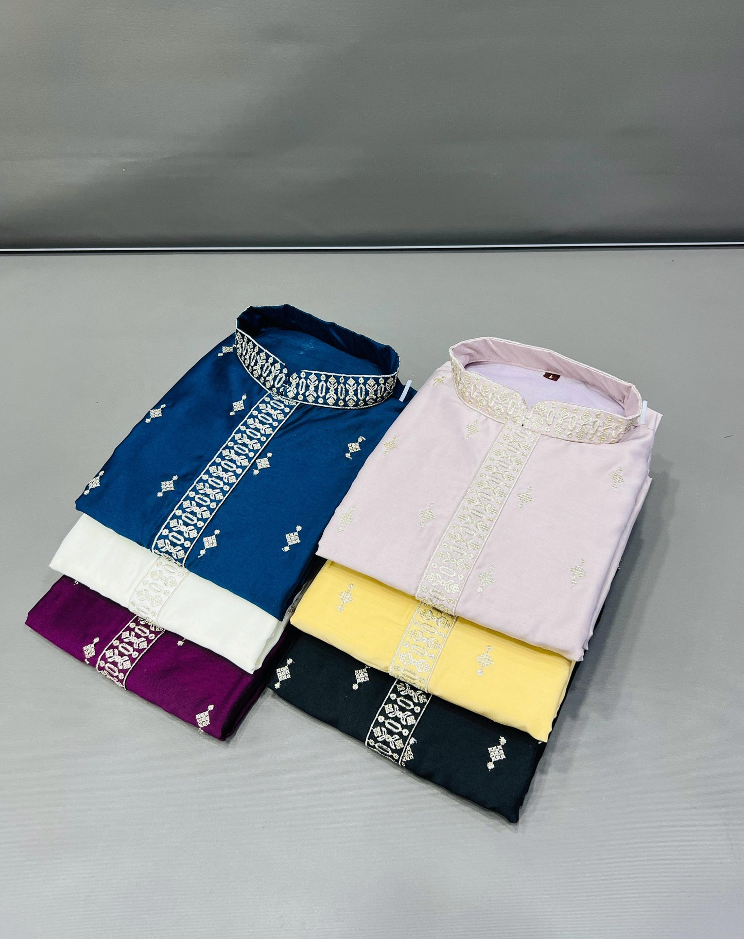 Matka Silk Traditional Kurta with Pajama