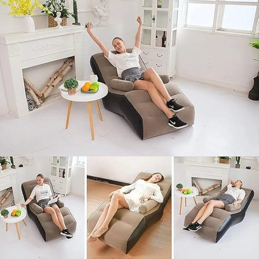 Inflatable Lazy Recliner Sofa  Set