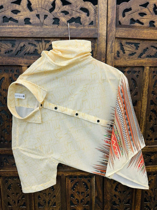MEN'S EXCLUSIVE HLAF SLEEVE SHIRT
